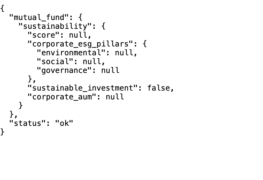 Mutual fund sustainability